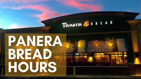 panera's hours today